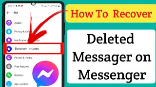 How To Recover Deleted Messages On Messenger 2024 Update [upl. by Ennaus688]