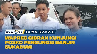 Antusiasme Warga Sambut Kunjungan Wapres Gibran di Pengungsian Banjir [upl. by Ecnesse]