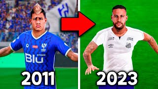 Neymar ALHILAL até SANTOS FIFA 23 [upl. by Idnod135]