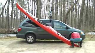 Loading A Kayak With A Yakima Boat Loader [upl. by Aivekahs974]