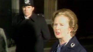 Archive Thatcher rejoices at Falkland victory [upl. by Mehalek112]