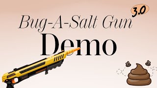 BUGASALT Yellow 30 Fly Killer Gun Demonstration [upl. by Layton]