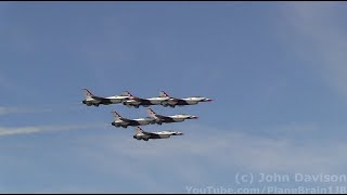 2022 Atlantic City Air Show  USAF Thunderbirds [upl. by Aztin]