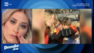 Elena Santarelli piange quotLotto per mio figlio come tante mamme guerrierequot  Domenica in [upl. by Ainoek819]