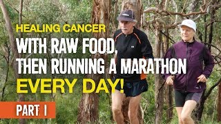 Healing Cancer with Raw Food Then Running a Marathon Every Day Janette MurrayWakelin Part 1 [upl. by Oilla480]