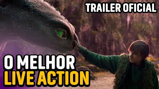 Teaser Trailer de COMO TREINAR O SEU DRAGÃO Live Action  Dodó React [upl. by Nwahsaj]