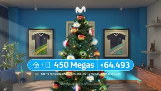 🎁🎅🎄 Llegaron los regalos con Internet Fibra Movistar 🎄🎅🎁 [upl. by Harahs]