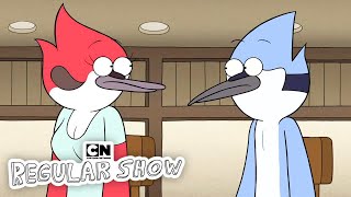 Dinner With Margaret  Regular Show  Cartoon Network [upl. by Einehpets592]