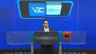 Young Entrepreneur Council rings the Nasdaq Bell [upl. by Vaios]