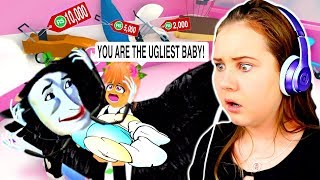 i Adopted the CREEPIEST Baby Roblox Roleplay [upl. by Heuser975]