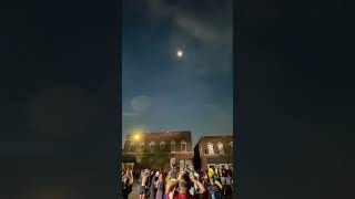 Russellville Arkansas during total solar eclipse [upl. by Naoh245]