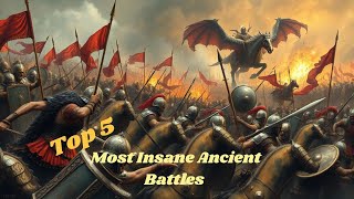 Top 5 Most Insane Ancient Battles That Changed the World Forever ancientbattles warhistory [upl. by Joya]