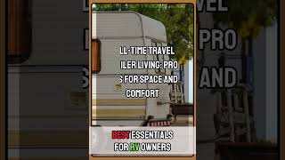 FullTime Travel Trailer Living Pro Tips for Maximizing Space amp Comfort Embrace the fulltime RV l [upl. by Gelhar209]