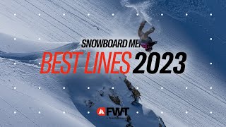 Best Lines of 2023 I Snowboard Men [upl. by Carmelle]