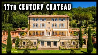 Elegant 17th Century Chateau Alpes Maritimes France [upl. by Buffum38]