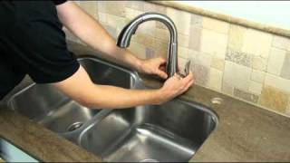 Pfister 1Handle PullDown Kitchen Faucet Installation HowTo  Elevate EXT [upl. by Lotson63]