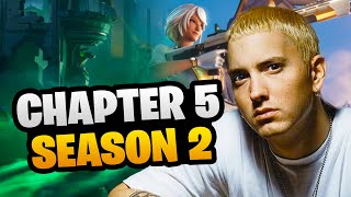 Eminem in Fortnite Chapter 5 Season 2 Alfreds Theme Fortnite Lyrics [upl. by Levey]