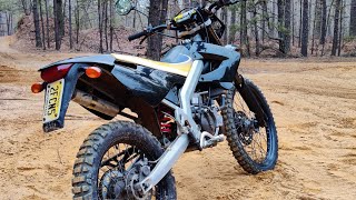 DERBI SENDA 50CC  OffRoad trails [upl. by Smoht776]