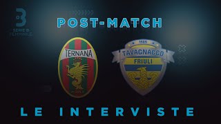 081023 🎙️ Le interviste di Ternana  Tavagnacco Serie B Femminile [upl. by Pelaga]