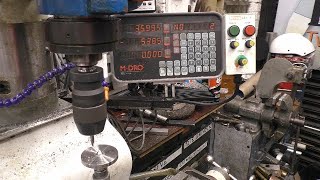 SNNC 370 P1 Wood Lathe Drive Dog  DRO PCD set up [upl. by Jaan]