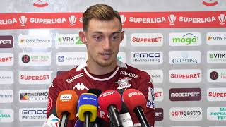 Claudiu Micovschi după Rapid  Hermannstadt 10 quotNu știu nimic de plecarequot [upl. by Seyler]