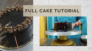 Eggless chocolate cake  How to make chocolate cake base without oven  Cake sponge easy recipe 🎂 [upl. by Anahpos]