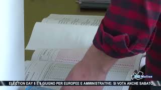 Election day 8 e 9 Giugno per europee e amministrative si vota anche sabato [upl. by Montana122]