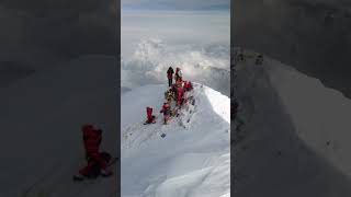 Everest Summit Drone 360° Footage [upl. by Venetis189]