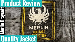 Merlin Leather Jacket Review  Draycott [upl. by Htiek728]