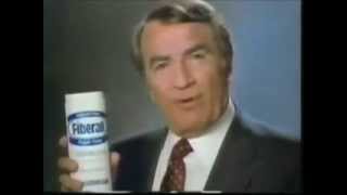 Fiberall Laxative Commercial 1984 [upl. by Afatsuom]