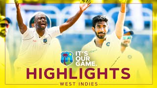 Roach Stars and Bumrah Takes HatTrick  Classic Match Highlights  Windies v India 2019 [upl. by Ahpla]