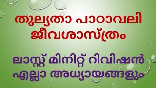 തുല്യത പാഠാവലി  പത്താംതരം ജീവശാസ്ത്രംKerala state literacy missionEquivalency course biology [upl. by Berkow]