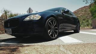 Staggered Savage wheels 413 on Maserati Quattroporte [upl. by Spenser]