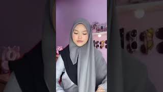 Tutorial bawalshawl bidang 45 tapi tutup dada ❤️ [upl. by Junette]