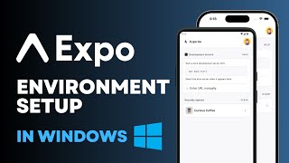 How to Setup React Native Expo Environment in Windows 2024  Make Your First App in React Native [upl. by Iruahs]