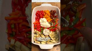 Creamy Baked Veggie Pasta Recipe  Easy Delicious amp Vegan Shorts [upl. by Kaule]