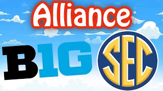 SEC amp Big Ten take first step in creating CFB SuperConference [upl. by Tomchay]