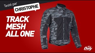 Christophe présente le BLOUSON TRACK MESH de chez ALL ONE [upl. by Siramay448]