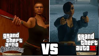 All Catalina Scenes in the GTA Trilogy Definitive Edition [upl. by Dorella]