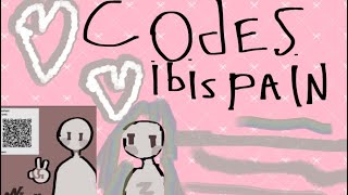 CODES DE IBIS PAINT👽☝️TUTORIAL👁️👄👁️ [upl. by Maeve]