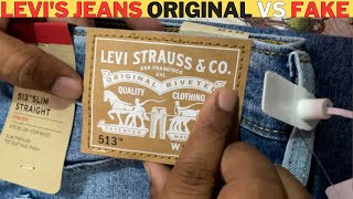 Levis jeans original vs fake  Levis jeans men  Levis jeans women  Levis jeans review [upl. by Elwood873]