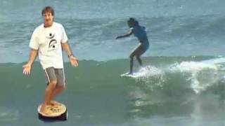 Improve Your Longboard Surfing Indo Board Indoor Surf Training Indoboarding [upl. by Anelis]