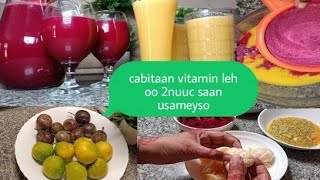 cabitaan vitamin leh oo 2nooc ah Somali cabitaan [upl. by Wagoner]