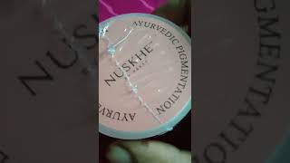 Pigmentation Cream Review  Nuskhe by ParasShortsTrending shorts [upl. by Scevour]