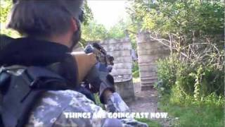 Airsoft Skirmish  King of the fort  The Battleground HD [upl. by Stamata313]