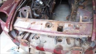 1977 MGB Roadster Restoration Project Episode 5  Tear Down Part 1 [upl. by Eneryc]