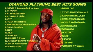 DIAMOND PLATNUMZ HITS SONGS Prt 1 [upl. by Zicarelli]