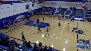 Crestwood Varsity Girls Basketball vs Waterloo West [upl. by Ecniuq]