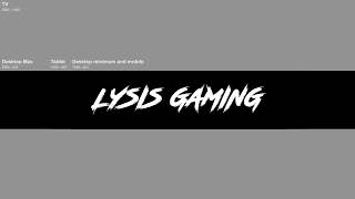 LYSIS GAMING Live Stream [upl. by Aisan]