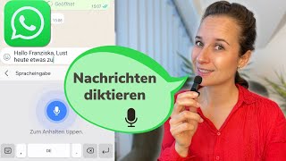 WHATSAPP TRICK DIKTIEREN ANSTATT TIPPEN [upl. by Sulienroc690]